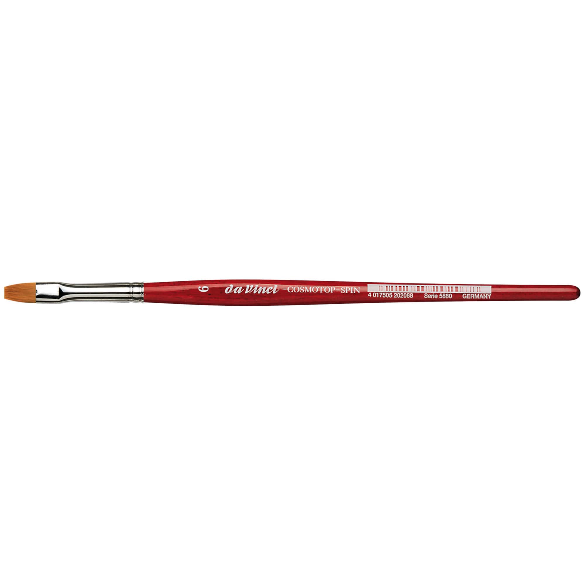 da Vinci COSMOTOP SPIN Series 5880 Synthetic Flat Brush